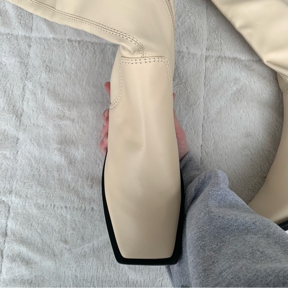 SCHUTZ Cream Over the Knee Boots - Picture 6 of 14